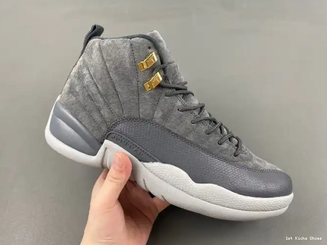 1st Kicks Shoes 130690-005 JORDAN 12 AIR mens RETRO 